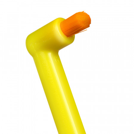 Revyline SM1000 Single Tuft Toothbrush Light Green - Orange
