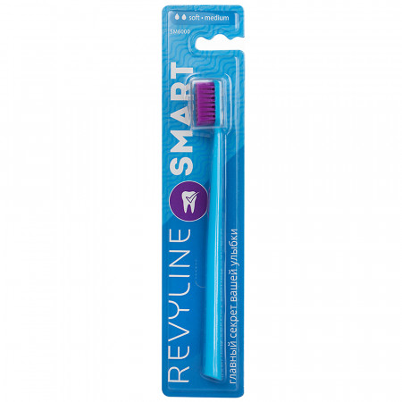 Revyline SM6000 Smart Toothbrush Light Blue - Purple, Soft