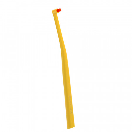 Revyline SM1000 Single Tuft Toothbrush Yellow - Red