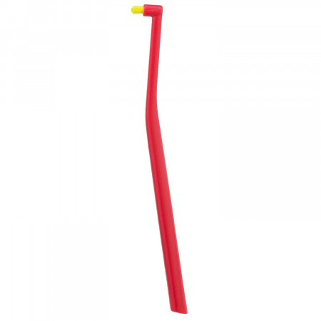 Revyline SM1000 Single Tuft Toothbrush  Red - Yellow