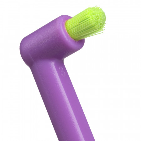 Revyline SM1000 Single Tuft Toothbrush Purple - Light Green