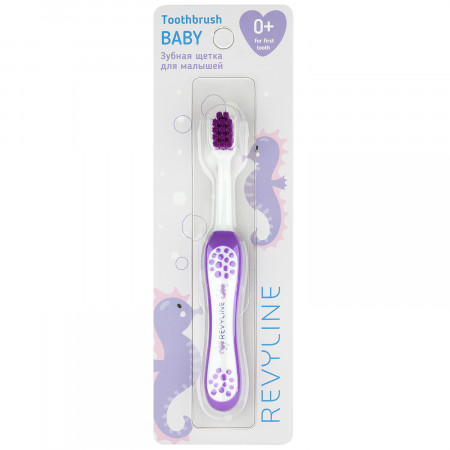 Revyline Baby S3900 Toothbrush Purple, Soft